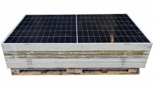 Pallet of 545W bifacial panels